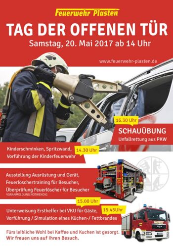 Veranstaltung Feuerwehr Plasten