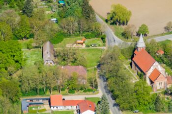 Luftbild Schliemanngemeinde Ankershagen