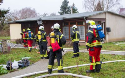 Wohnhausbrand bei Malchow