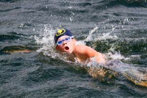 Langstreckenschwimmen DRK Wasserwacht Müritz