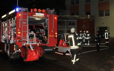 Brand Hochhaus Waren (Müritz)