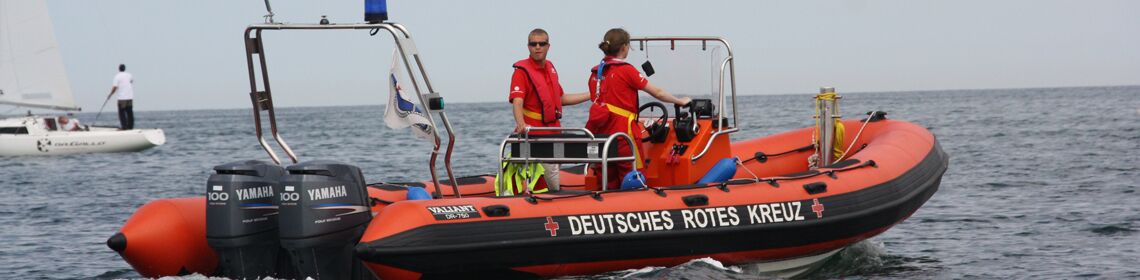 DRK Rettungsboote Müritz