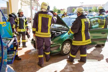 Verkehrsunfall auf dem Papenberg Waren (Müritz)