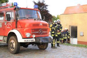 Brand im alten Sietower Landmarkt