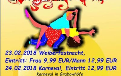 Fasching: Karten für Karneval in Grabowhöfe