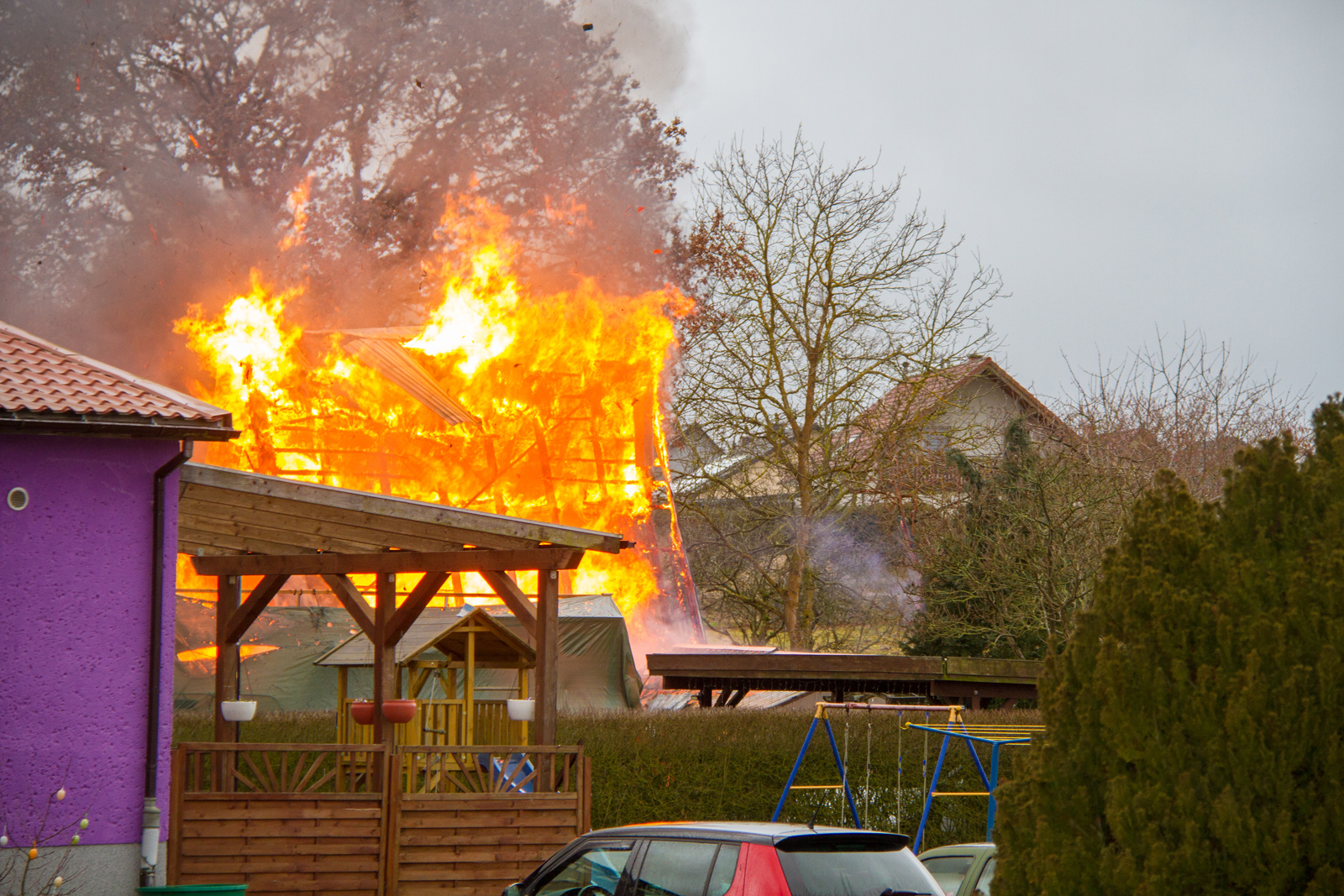 Einsatz Feuerwehr Jabel