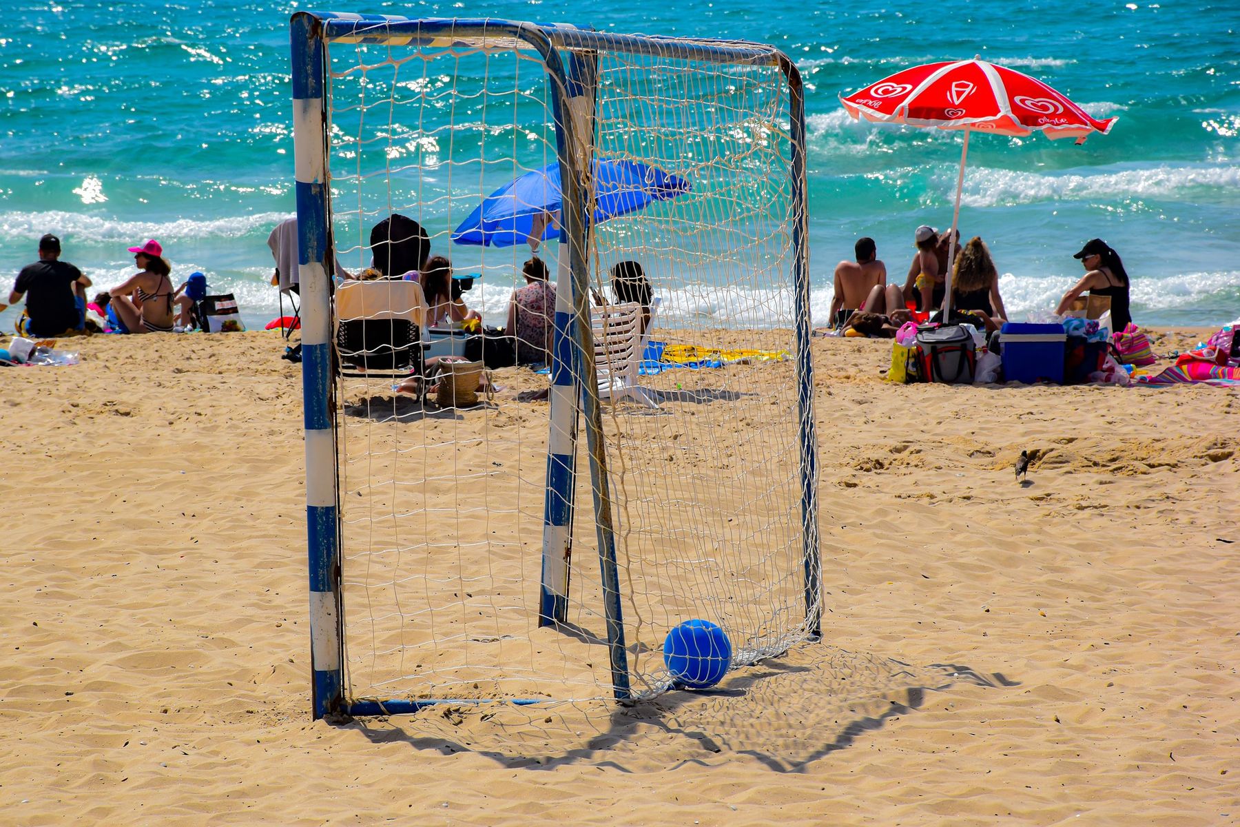 Beachsoccer-Team Rostocker Robben