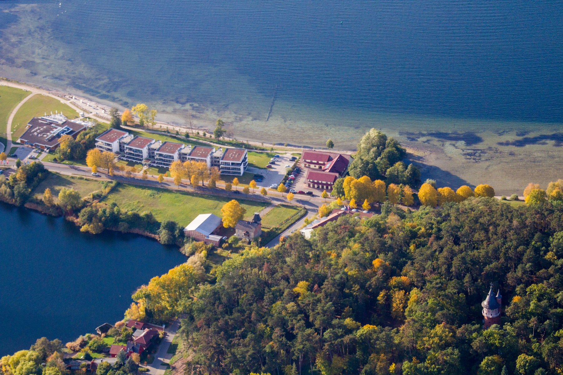 Luftbild Mare Müritz Mecklenburigsche Seenplatte