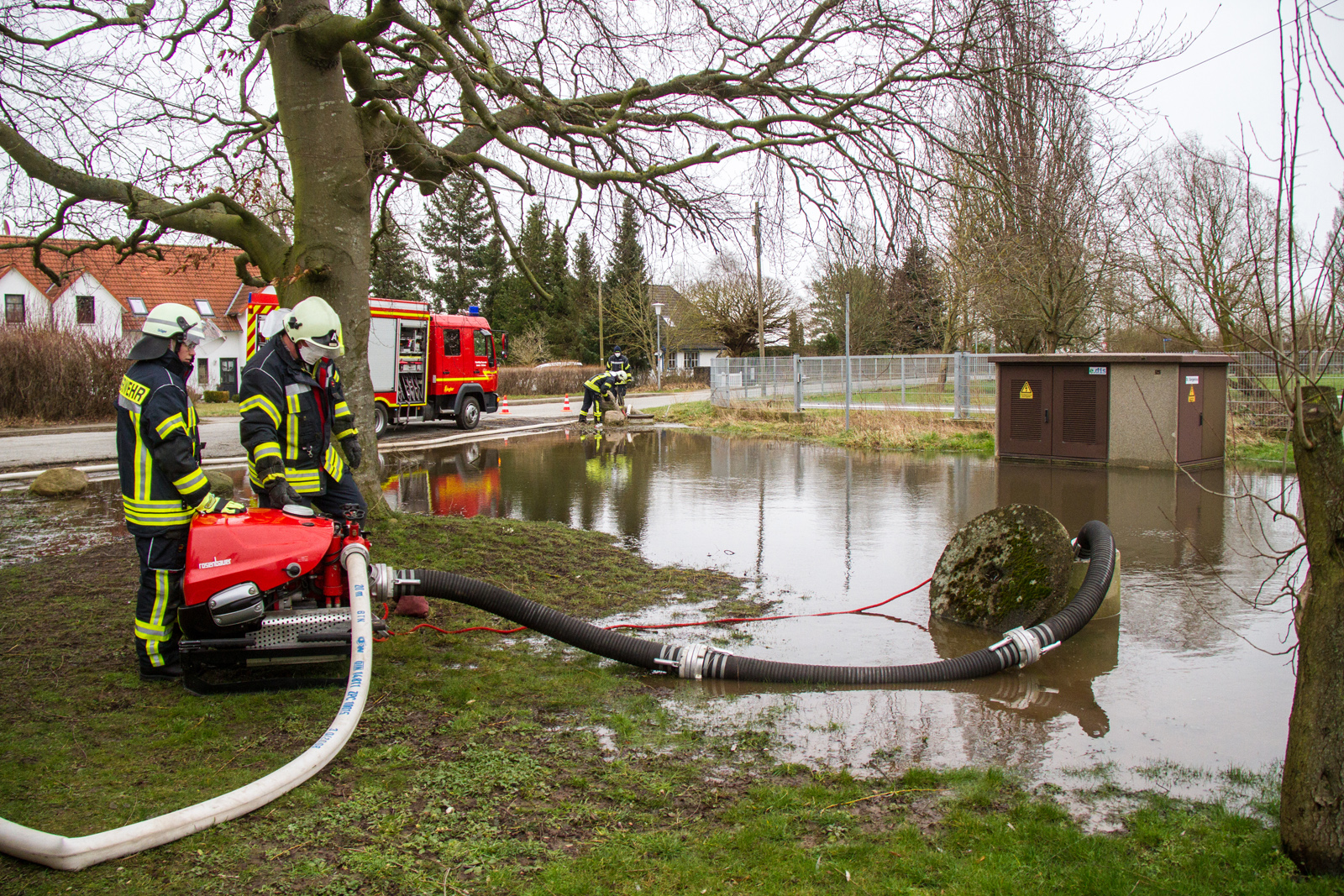 Einsatz Feuerwehr Lansen-Schönau