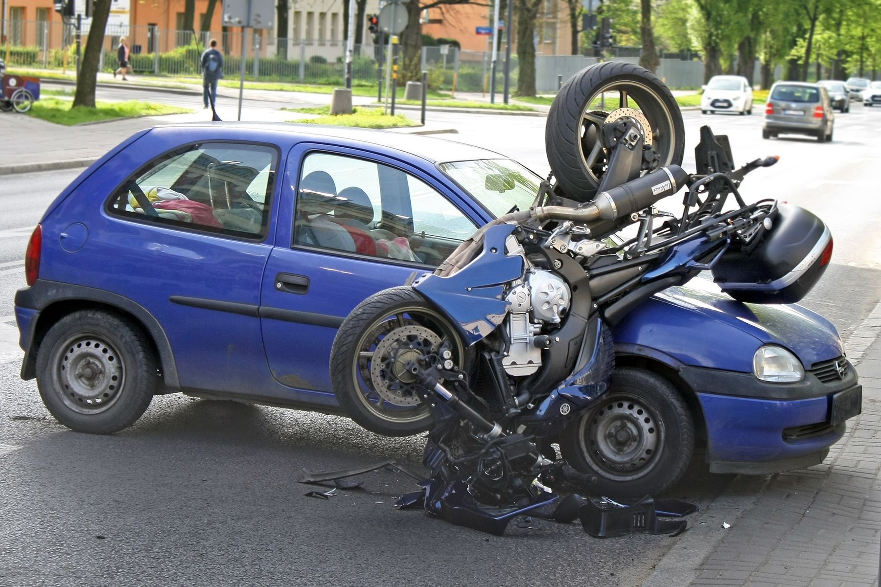 Motorradunfall Mecklenburg