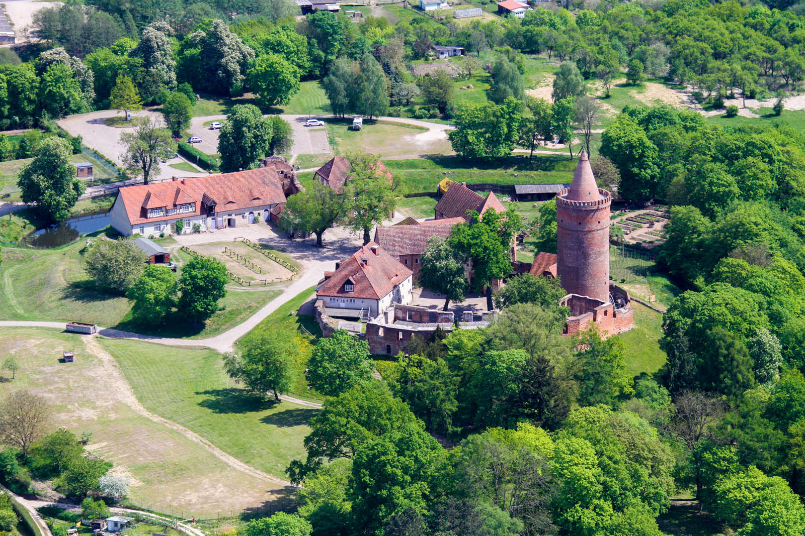 Alte Burg in Burg Stargard