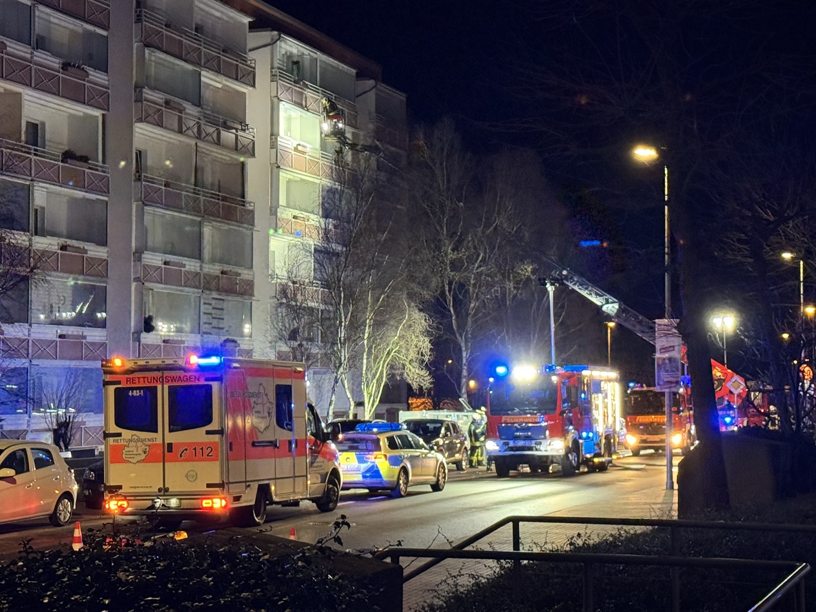 Feuerwehreinsatz Waren (Müritz)